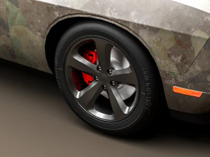 Dodge challenger r-t 3D Model