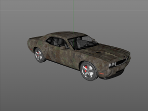Dodge challenger r-t 3D Model