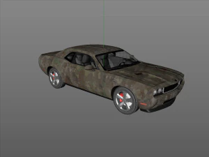 Dodge challenger r-t 3D Model