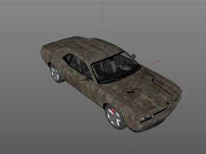 Dodge challenger r-t 3D Model