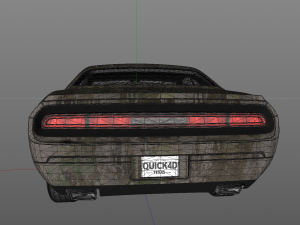 Dodge challenger r-t 3D Model