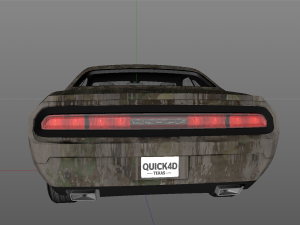Dodge challenger r-t 3D Model