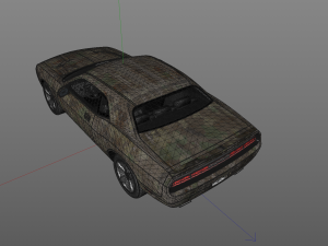 Dodge challenger r-t 3D Model