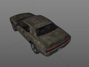 Dodge challenger r-t 3D Model