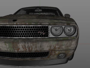 Dodge challenger r-t 3D Model