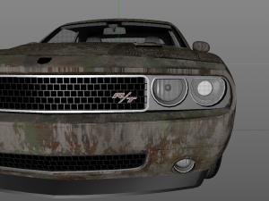 Dodge challenger r-t 3D Model