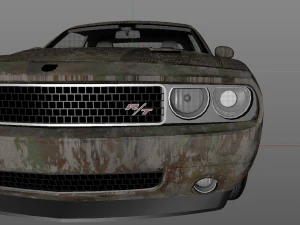 Dodge challenger r-t 3D Model