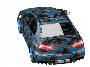 Mitsubishi-lancer x Modello 3D