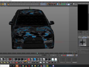 Mitsubishi-lancer x Modello 3D