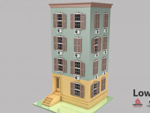 Построение Лоуполи 3D Модель