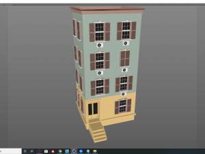 Building Lowpoly 3D-Modell