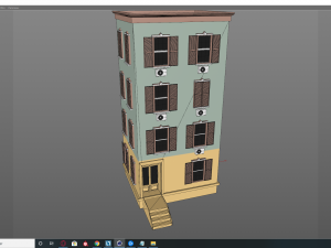 Building Lowpoly 3D-Modell