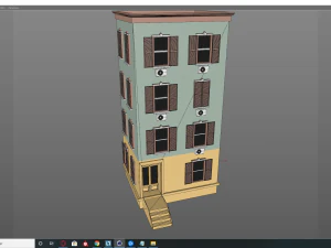 Building Lowpoly 3D Model
