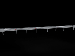 Road Barriers Collection Modello 3D