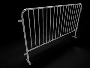 Road Barriers Collection 3D Model