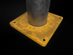 Road Barriers Collection 3D Model