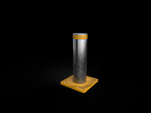 Road Barriers Collection 3D Model