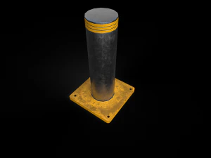 Road Barriers Collection 3D Model