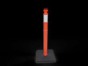 Road Barriers Collection 3D Model