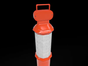 Road Barriers Collection 3D Model
