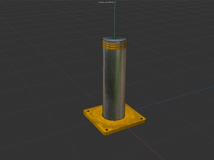 Road Barriers Collection Modello 3D