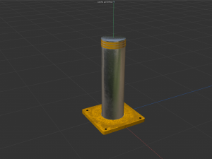 Road Barriers Collection Modello 3D