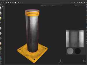 Road Barriers Collection 3D Model