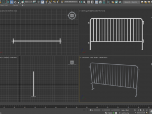 Road Barriers Collection Modello 3D