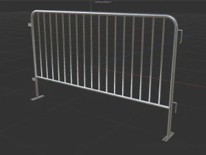 Road Barriers Collection 3D Model