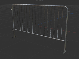 Road Barriers Collection Modello 3D