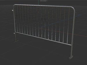 Road Barriers Collection 3D Model