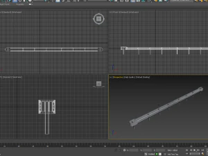 Road Barriers Collection 3D Model
