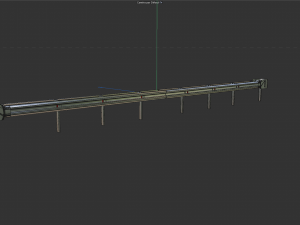 Road Barriers Collection Modello 3D