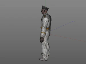 Soldat Character 3D Model