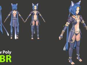 Star Ocean Character meracle 3D Модель