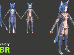 Meracle du personnage Star Ocean Modèle 3D