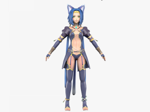 Star Ocean Character meracle Modèle 3D