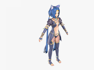 Star Ocean Character meracle Modèle 3D