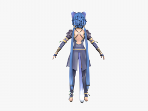Star Ocean Character meracle Modèle 3D