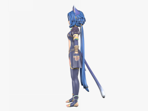 Star Ocean Character meracle Modèle 3D