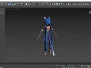 Star Ocean Character meracle Modèle 3D