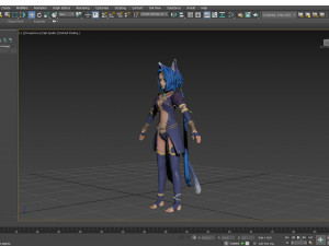 Star Ocean Character meracle Modèle 3D