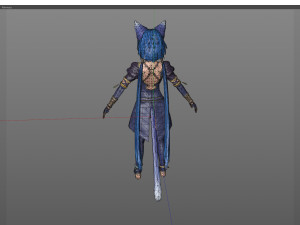 Star Ocean Character meracle Modèle 3D