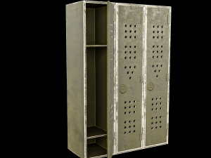 Cabinet SCIFI Lockers Modelo 3D