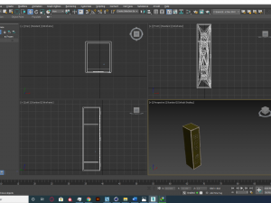 Cabinet SCIFI Lockers Modelo 3D