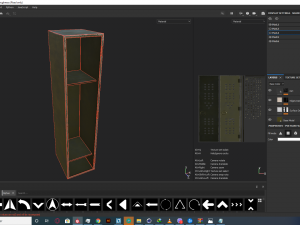 Cabinet SCIFI Lockers Modelo 3D