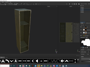 Cabinet SCIFI Lockers Modelo 3D