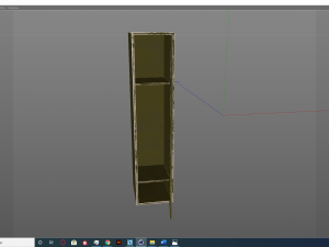 Cabinet SCIFI Lockers Modelo 3D