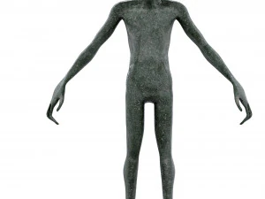 Alien character 3D Print Model