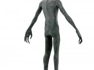 Alien character 3D Print Model